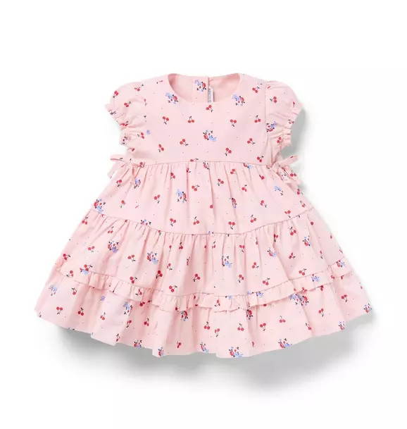 Baby Cherry Floral Ruffle Dress | Janie and Jack