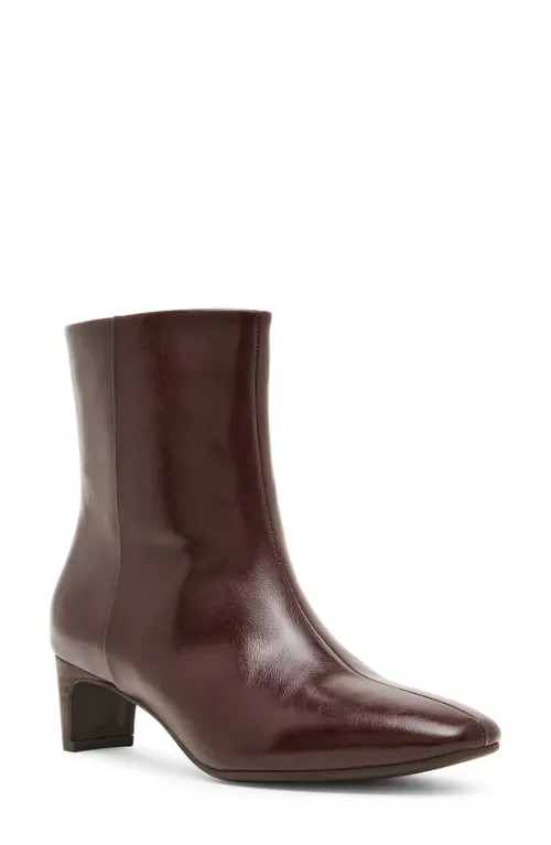 Blondo Serra Waterproof Bootie in Dark Brown Smooth at Nordstrom, Size 7 | Nordstrom