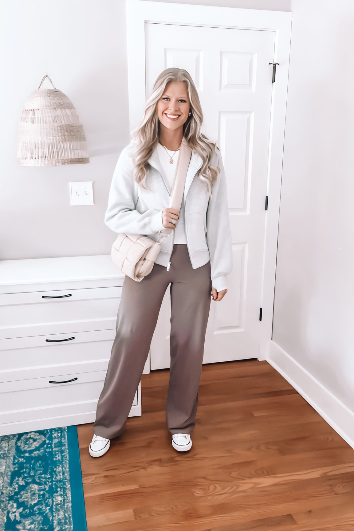 Three basics that I cannot live without - a buttery soft basic tee, a zip up hoodie, and a pair of wide leg yoga pants (that come in 3 length options)!

Tee - medium
Zip up - medium
Pants - small tall 

#amazonfashion #amazonfashionfinds #amazonfinds #basics #basictee #basictshirt #casualstyle #casualoutfits #casualoutfitideas #neutralstyle #momstyle #momsofinstagram #styleover30 #tallfashion #winterstyle #winterfashion

#LTKFindsUnder50 #LTKHoliday #LTKGiftGuide