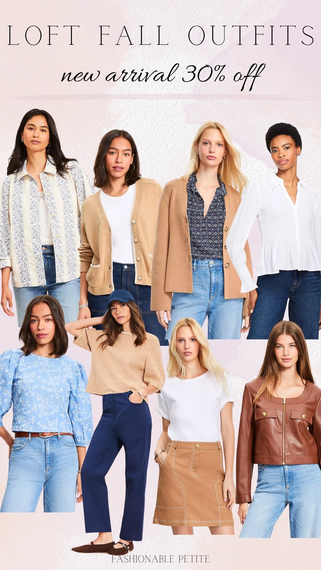 Loft new arrivals! So many cute fall pieces including a faux leather jacket and fall sweaters.

Fall outfit, sweaters, loft, fall tops, petite outfit 

#LTKSaleAlert #LTKFindsUnder100 #LTKPetite