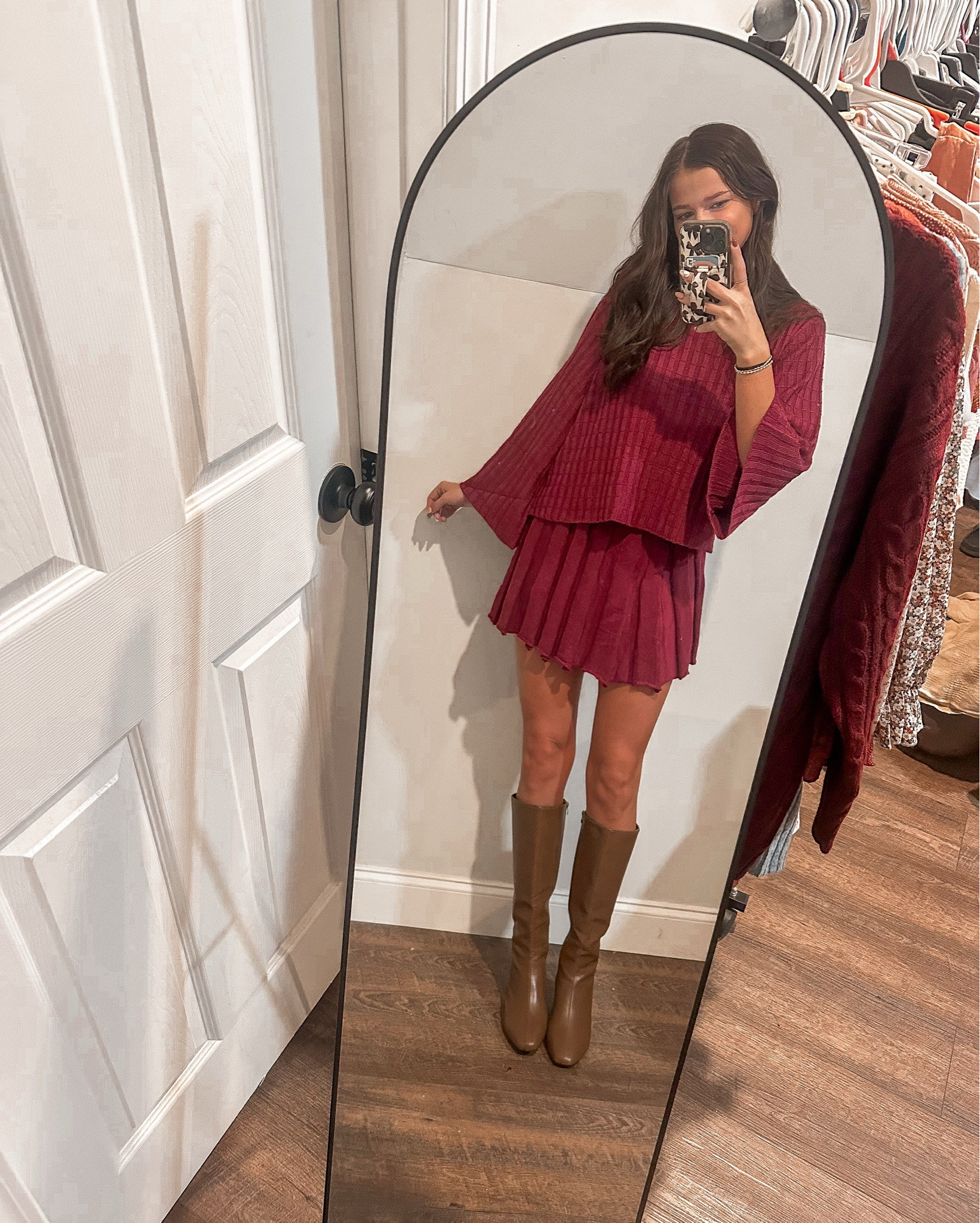Fav sweater skirt set! 

#LTKgrwm #LTKHoliday #LTKFindsUnder50