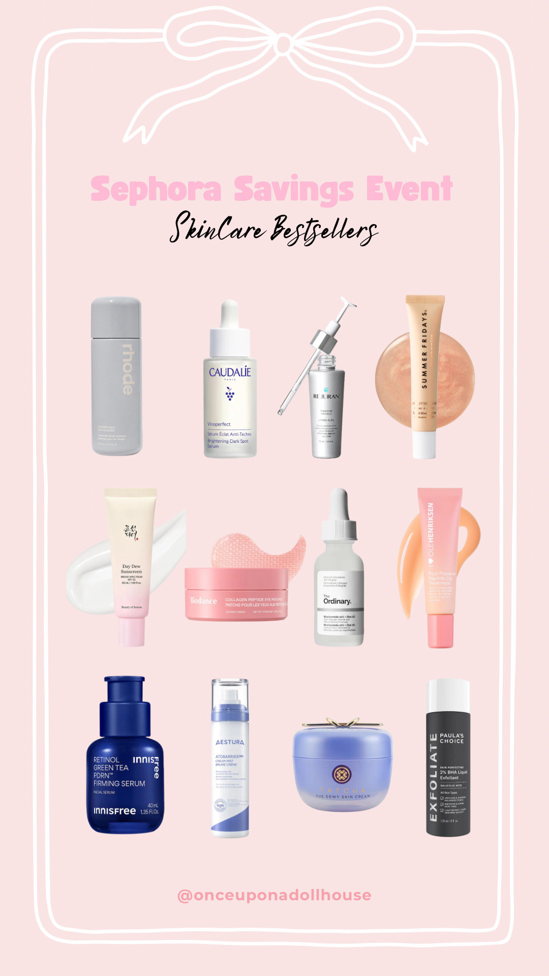 Sephora Savings Event! Skin Care Bestsellers on sale. Use code SPRINGSALE 

Moisture, serum, lip balm, lip treatment, retinol, eye patches, sunscreen 

#LTKSaleAlert #LTKSeasonal #LTKBeauty