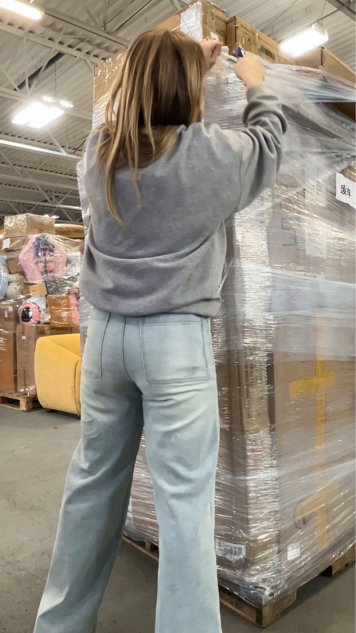 These jeans are all people can talk about in my videos! These are Oat NY and only $24.99!!! They are high waisted and wide leg. The ones on sale are a slightly different wash! But so cute! The stretch is also perfect and great. These are true to size! 

#LTKstyletip #LTKsalealert #LTKfindsunder50