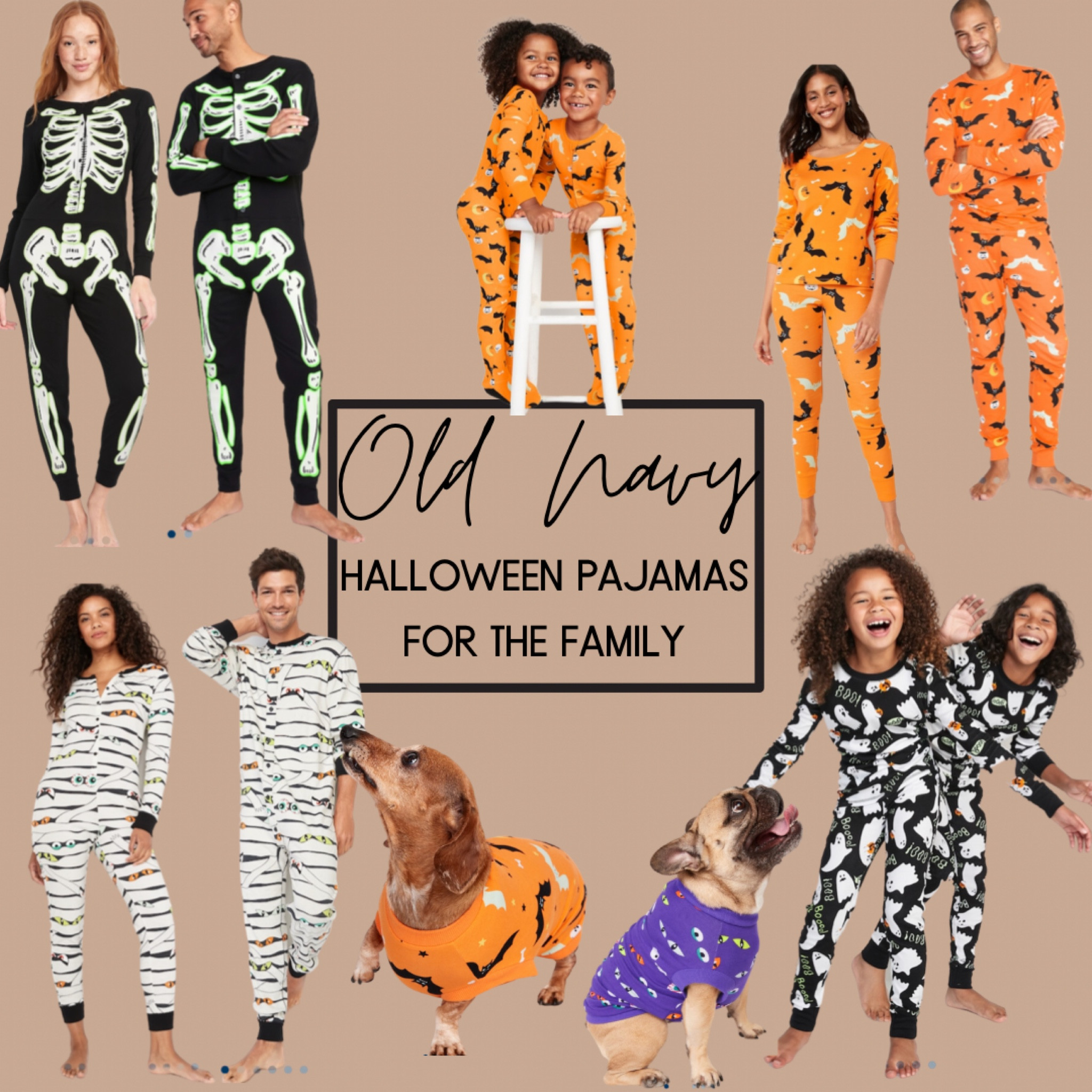 Halloween Pajamas for the whole family from Old Navy

Mens pajamas, kids pajamas, womens, pajamas, family pajamas, halloween pajamas, halloween dog pajamas, sale

#LTKfamily #LTKSale #LTKsalealert