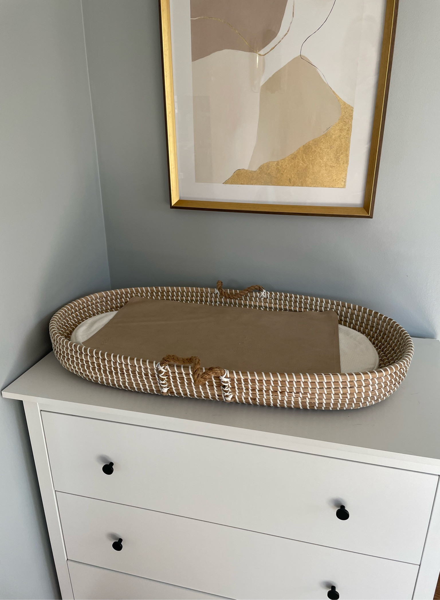 We really love this diaper changing basket. It looks like Serena & Lily at a fraction of the price 

#diaperchangingpad
#diaperpad
#diaperchangingbasket
#babymusthave
#nurseryfind
#nursery

#LTKbump #LTKhome #LTKbaby