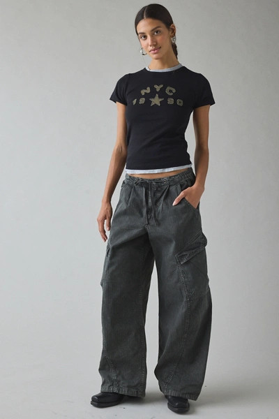BDG Station Cocoon Baggy Barrel Leg Cargo Pant | Urban Outfitters (US and RoW)