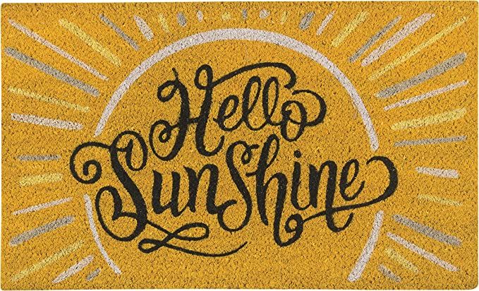 Now Designs Doormat, Hello Sunshine | Amazon (US)