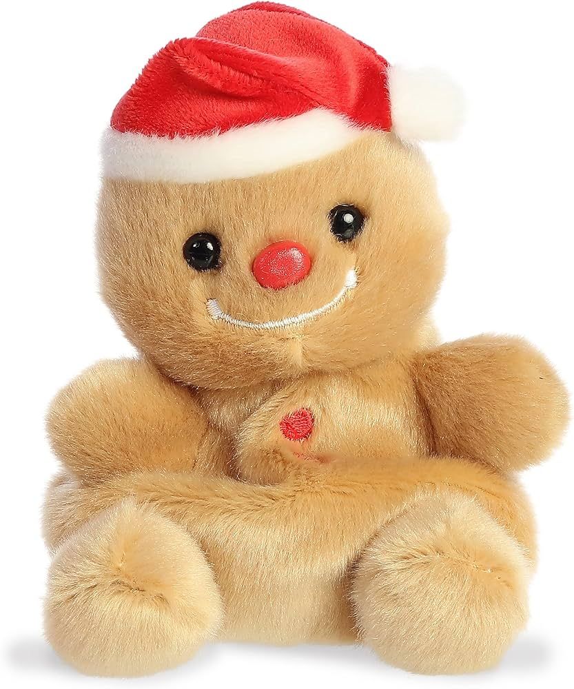 Aurora® Adorable Palm Pals™ Gingy Gingerbread™ Stuffed Animal - Pocket-Sized Fun - On-The-Go... | Amazon (US)