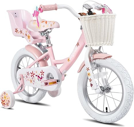 JOYSTAR Unicorn Kids Bike for Girls Ages 2-9 Years Old, 12 14 16 18 Inch Kids Bike with Training ... | Amazon (US)