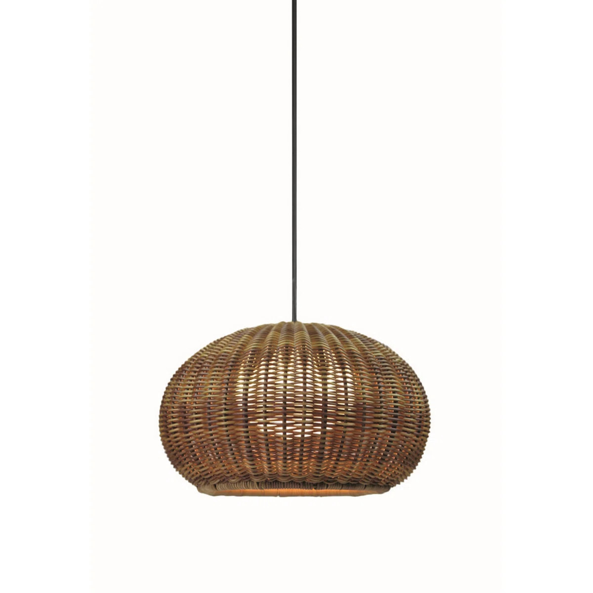 Garota 1 - Light Black LED Dome Pendant | Wayfair North America