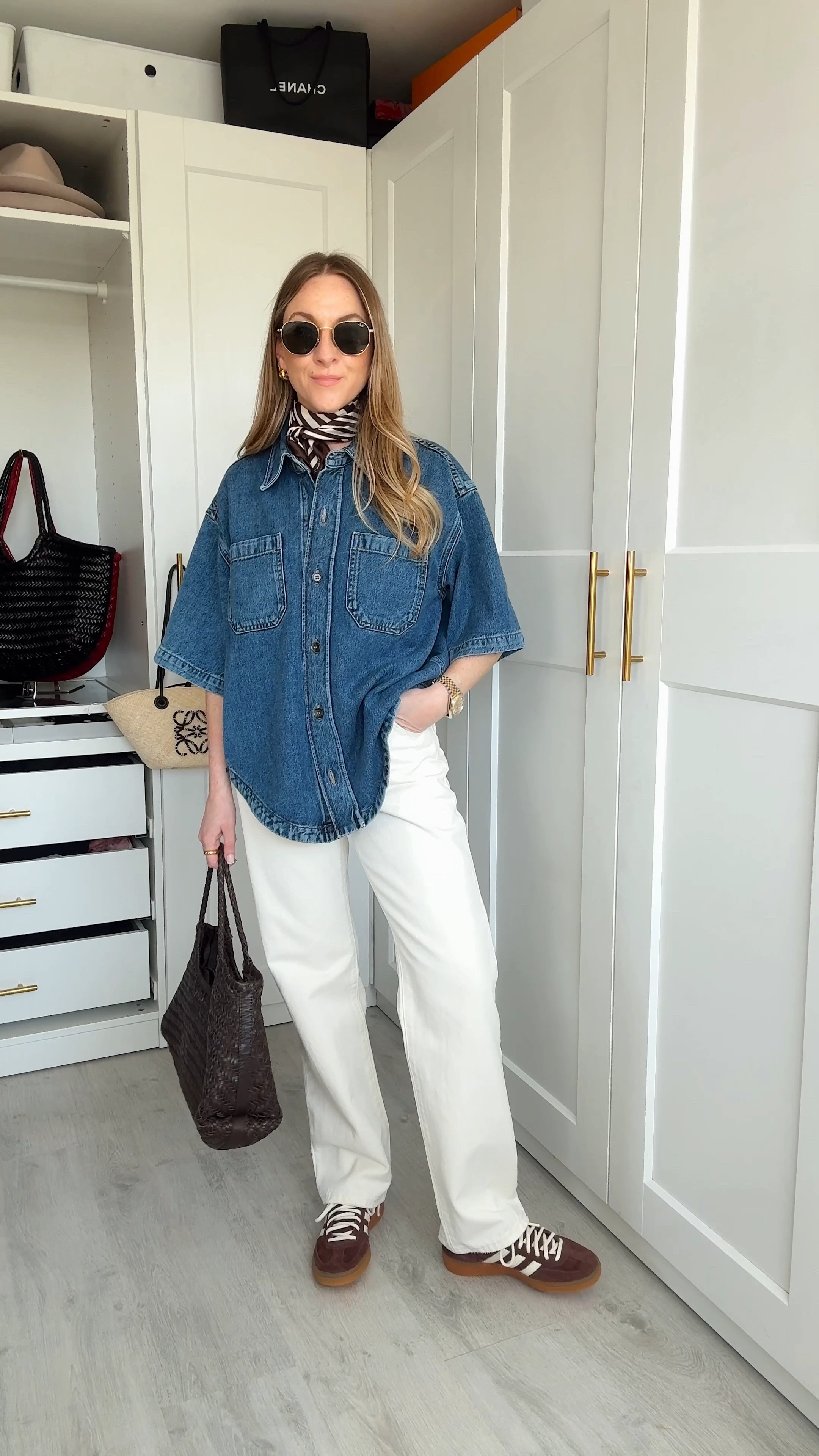 OOTD: what I wore to my friends birthday gathering ✨
Shirt: size 34 (6)
Jeans: 25w 30 leg 

Bag is old mango so I’ve linked similar 

#LTKeurope #LTKsummer #LTKstyletip