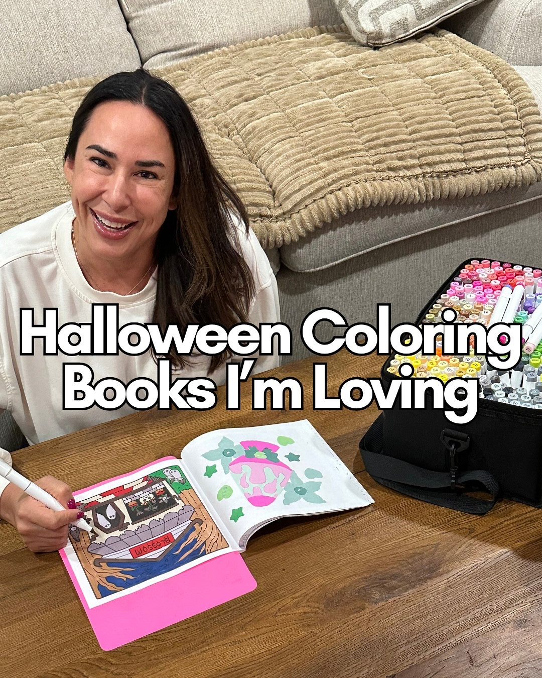 These are the Halloween coloring books I’m reaching for this fall. From bold and easy pages to detailed full scenes, these cozy Amazon finds make the perfect fall hobby. I pair them with my favorite alcohol markers so the colors stay smooth and streak-free.
Do you like simple quick pages or detailed full-scene coloring books? 🎃


halloween coloring books, coloring books for adults, cozy fall hobbies, amazon must haves, self care favorites, amazon finds, over 40 style

#LTKFindsUnder50 #LTKHome #LTKFamily
