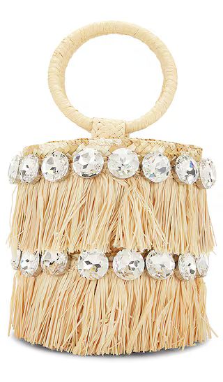 Liv Bucket Bag in Natural | Revolve Clothing (Global)