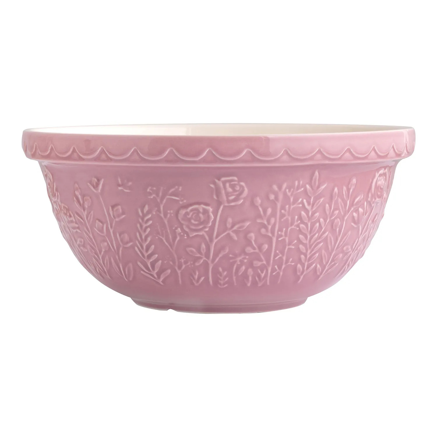 Mason Cash In the Meadow Rose Mixing Bowl, 4.25 qt. | Sur La Table