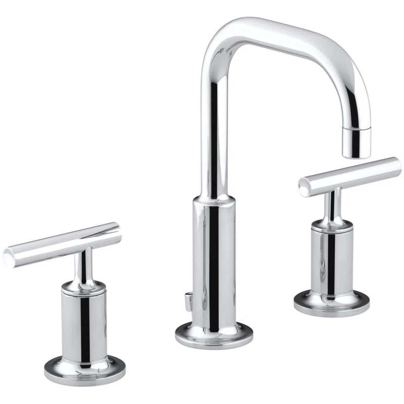 K-14406-4-CP Purist Widespread Bathroom Faucet with Drain Assembly | Wayfair North America