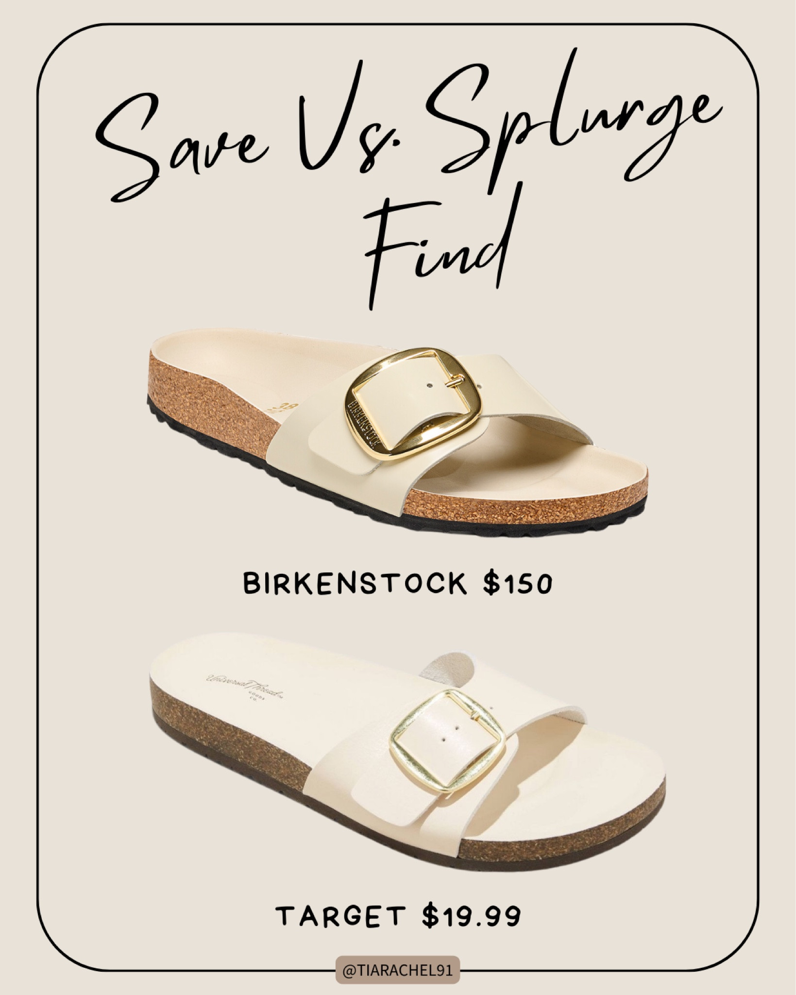These $20 Target slides are almost identical to the $150 Birkenstocks I got during the Nordstrom Sale last year!!

#LTKSaleAlert #LTKShoeCrush #LTKSummerSales