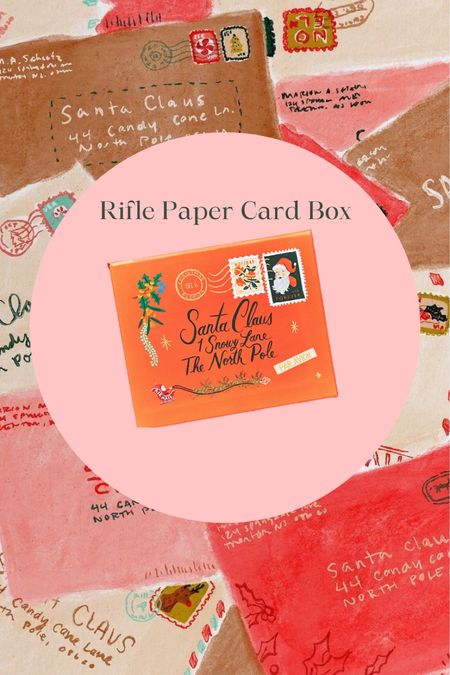 Rifle paper festive card box set! Love a cute box that I can reuse in the future! 

#LTKSeasonal #LTKCyberWeek #LTKHoliday