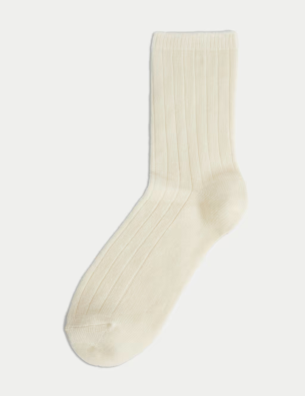 Cashmere Blend Ribbed Ankle High Socks | Marks & Spencer (UK)