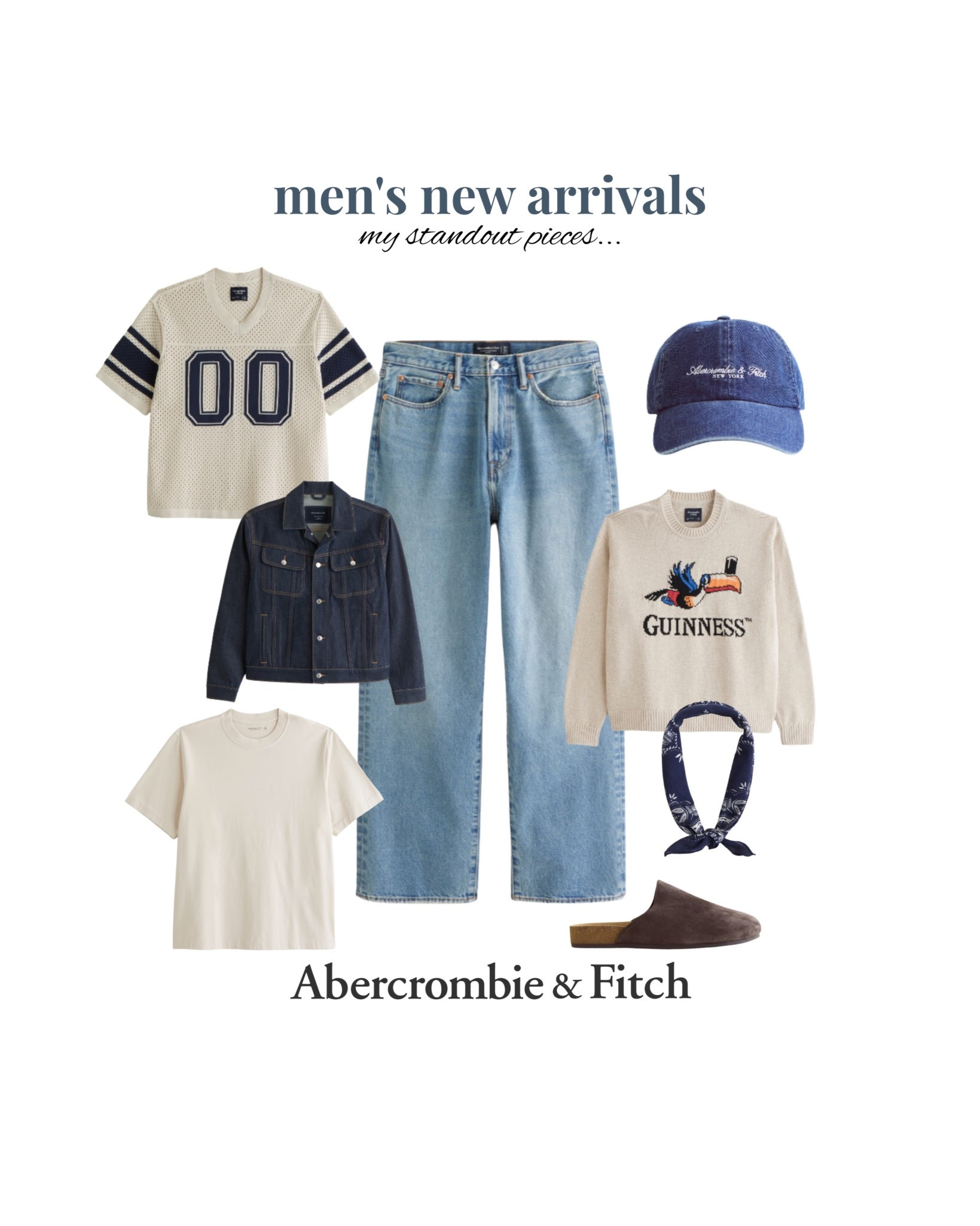 Here are my personal shopper selects from New Arrivals this March at Abercrombie & Fitch  

#LTKmens #LTKuk #LTKspring