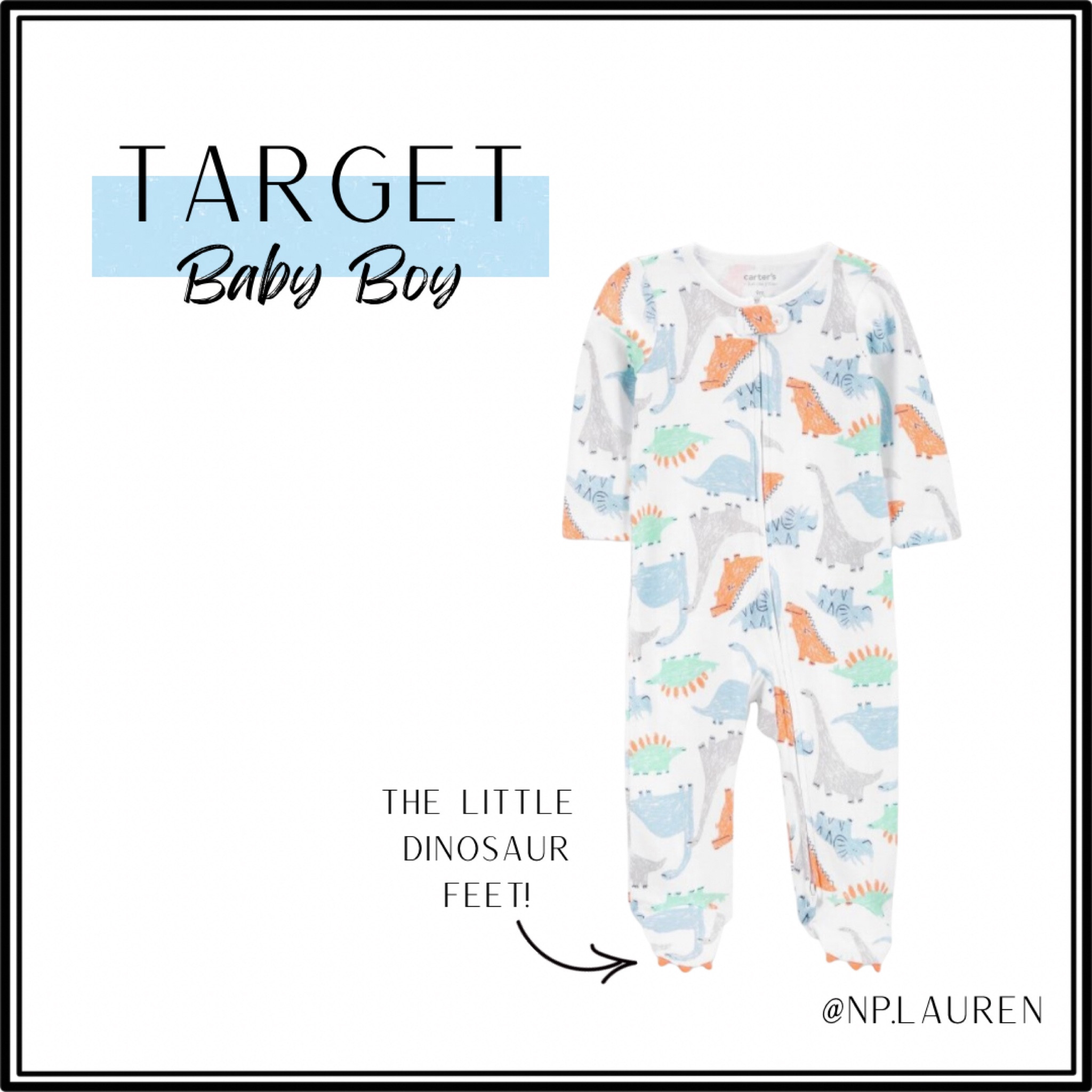 Baby Boy Dinosaur Outfit!

Carter’s Baby Boy Footed Outfit 
Baby Outfit
Target Finds
Baby Boy Clothes
Baby Boy Gift Idea

#LTKbump #LTKFind #LTKbaby