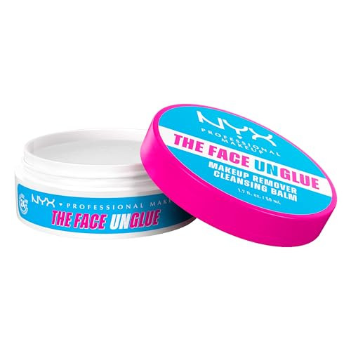 NYX PROFESSIONAL MAKEUP The Face Unglue Makeup Remover Cleansing Balm, Face Cleanser With Shea Butter & Jojoba Oil To Hydrate Skin For Up To 24HRs | Amazon (US)