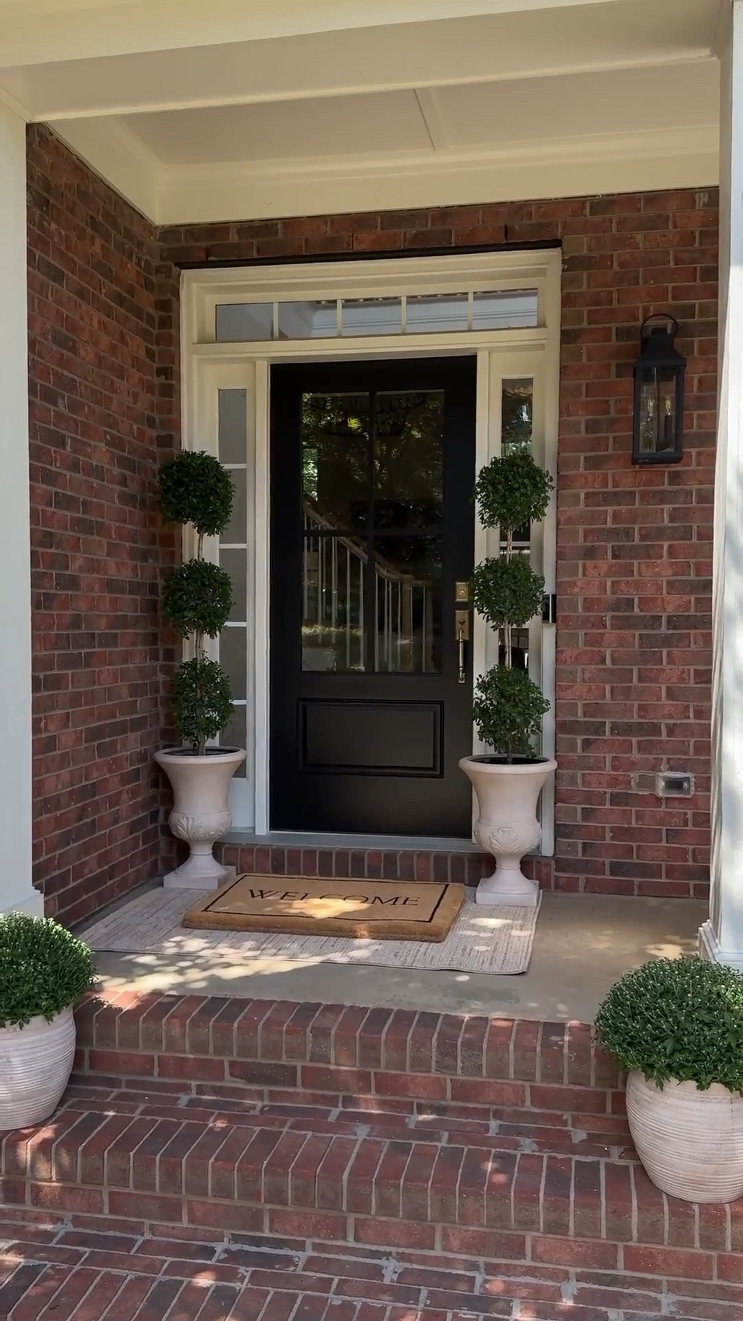 If you’re looking for porch inspo, this is it. We wanted a look that felt timeless but made a statement. By updating the door and choosing the right planters, we were able to add that extra layer of charm without overcomplicating the design.

patio decor, home refresh, neutral style, outdoor furniture, exterior design, cozy home, front porch goals, cozy vibes

#LTKSeasonal #LTKHome #LTKU