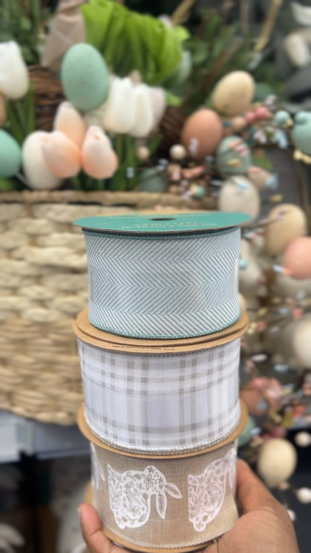 Easter Decor Ribbon! 

#LTKSeasonal #LTKhome