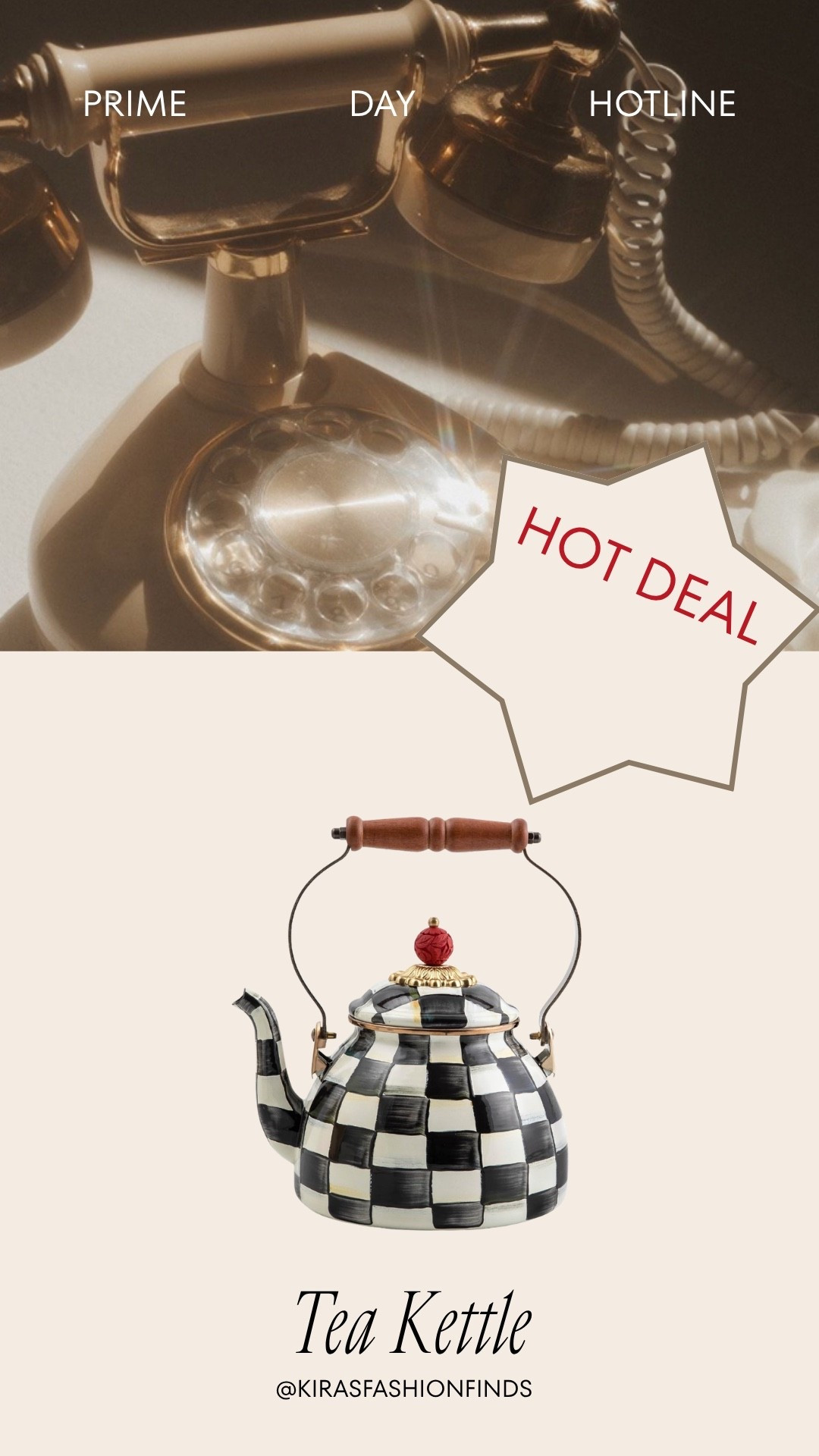 ☕️ Prime Day is full of practical finds, but this tea kettle is also a statement piece. It adds the cutest touch to your kitchen and makes your morning coffee or tea feel a little more special. If you’ve been eyeing it, now’s the time to grab it while Prime Day pricing lasts!

🖤Este tea kettle es de esos productos que son tan lindos como funcionales. Perfecto para darle personalidad a tu cocina y disfrutar tu cafecito o té favorito con estilo. Aprovecha la oferta de Prime Day antes de que se acabe porque este es uno de esos finds que vuelan.

Follow me on Instagram and YouTube
@kirasfashionfinds

✨ Shop the links below.

#LTKHome #LTKmorningroutine #LTKSaleAlert