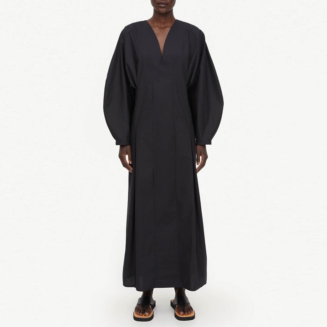 Black Malias Organic Cotton Dress | BrandAlley