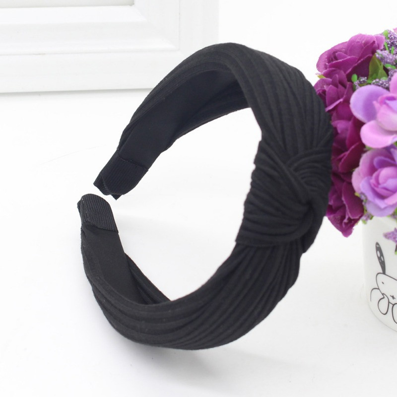 Women's Elastic Twisted Casual Knotted Hair Band Headband | Walmart (US)