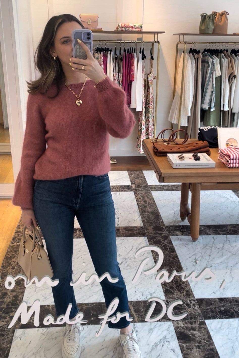 Sezane DC storefront opening ❤️

Sezane, spring outfit, knitwearr
