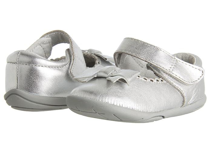 pediped Betty Grip 'n' Go (Toddler) (Silver) Girls Shoes | Zappos