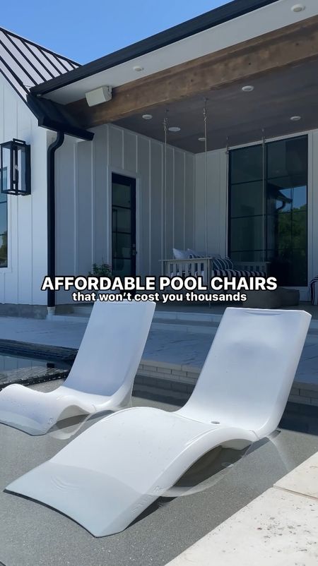 Pool loungers are now more affordable than ever before! 

Pool furniture / patio furniture / outdoor furniture/ swim / outdoor / exterior light / bean bag / porch swing / porch daybed 

#LTKhome #LTKSeasonal #LTKswim