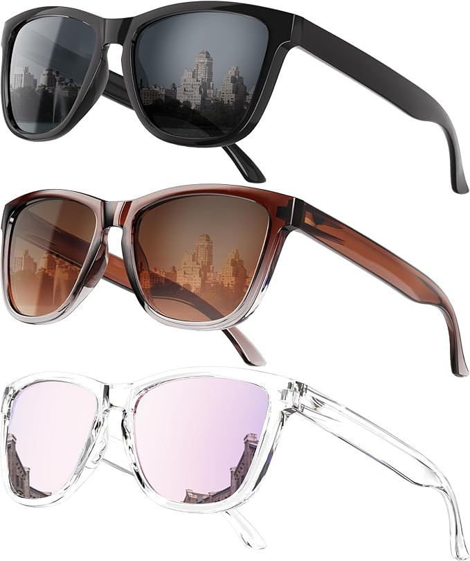Sunglasses-women Polarized Sunglasses-womens: Trendy Sun Glasses polarized UV400 Protection Fashi... | Amazon (US)