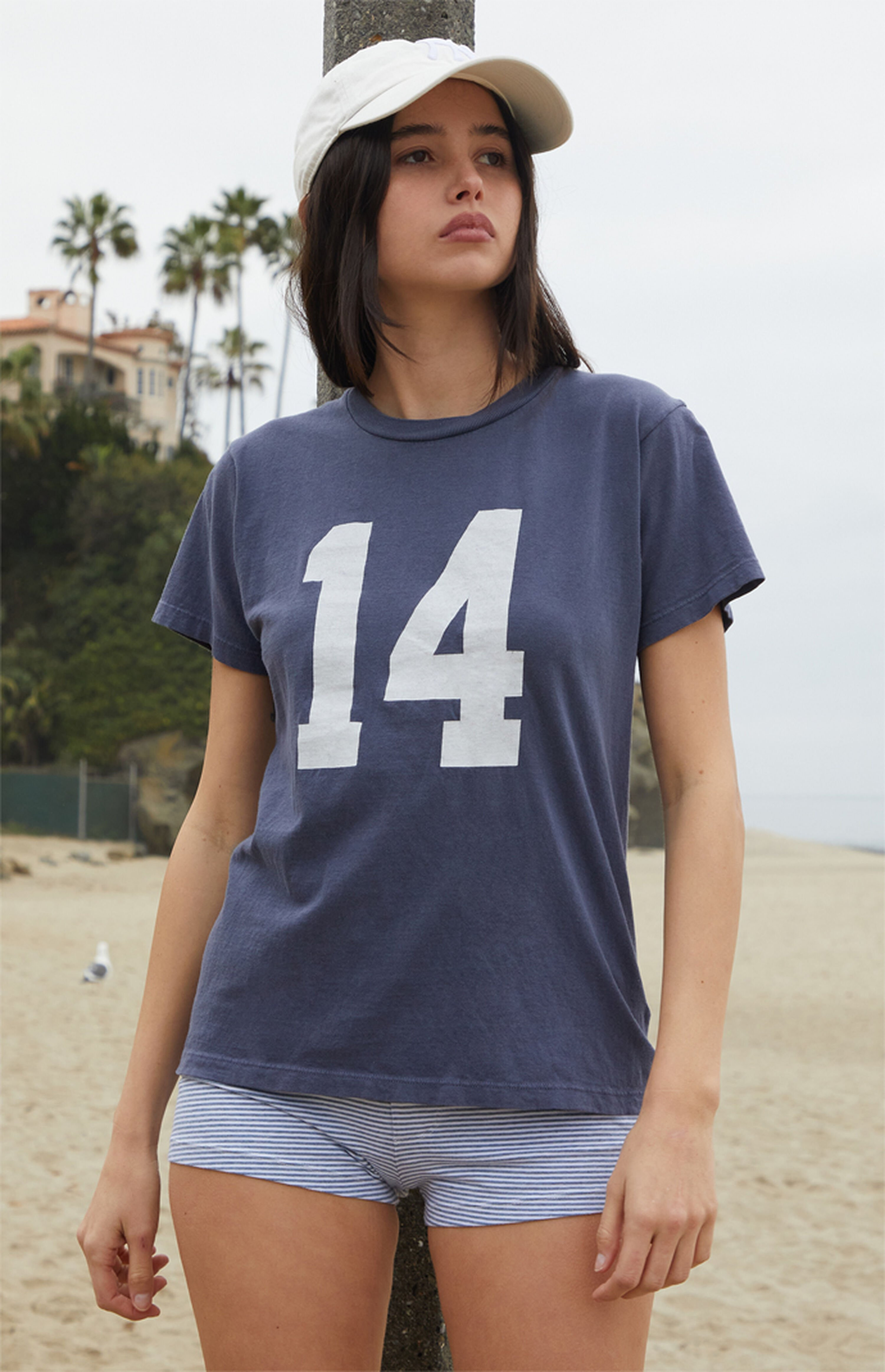 John Galt Navy 14 Chloe T-Shirt | PacSun