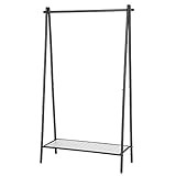 SONGMICS Clothes Rack with Iron Structure, Garment Rack with Hanging Rail, Bottom Shelf, Simple Look | Amazon (US)