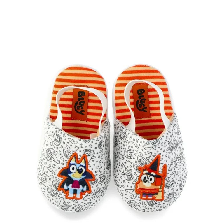 Bluey and Bingo Halloween Little & Big Girls Toddler Slippers - Walmart.com | Walmart (US)