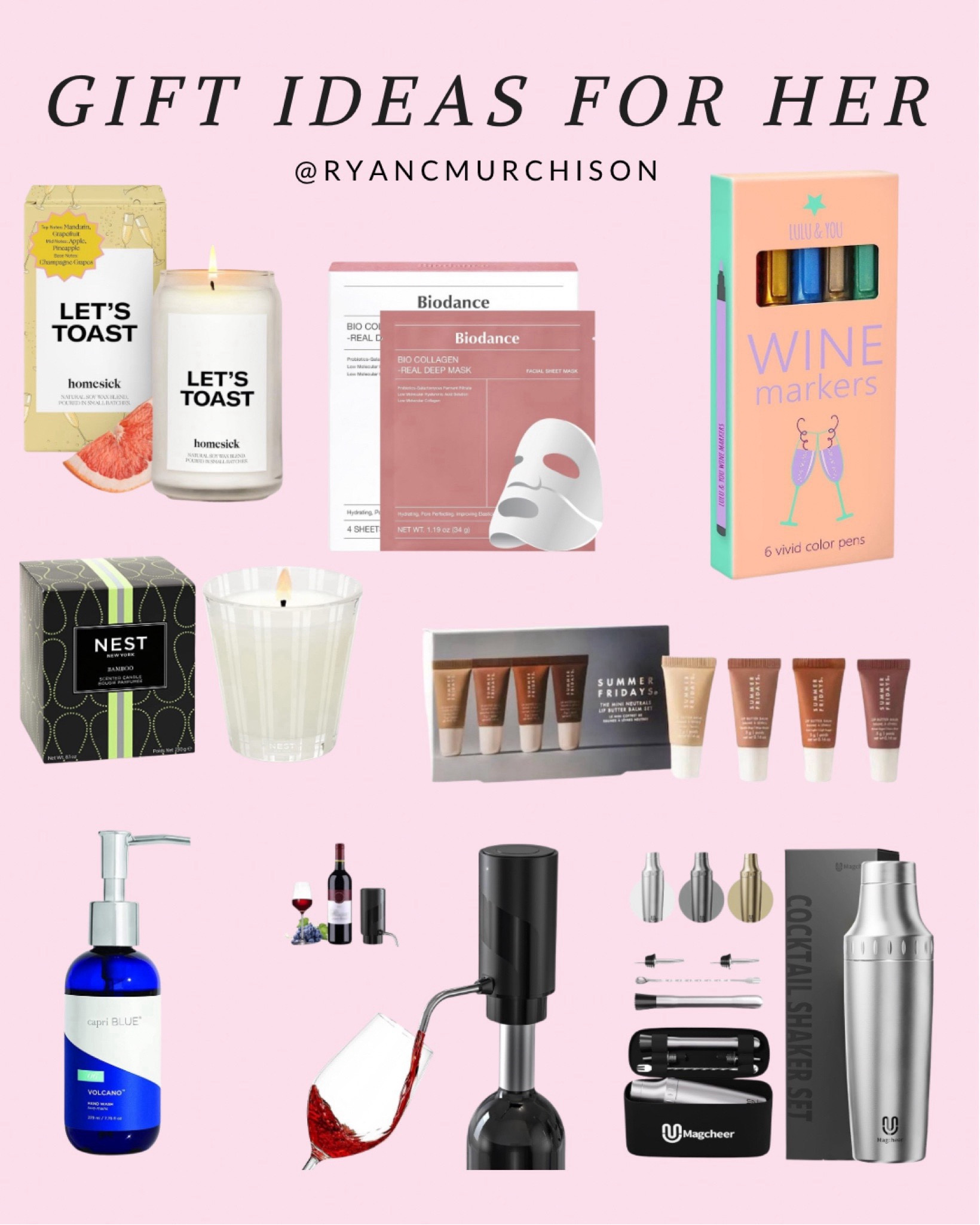 Gift ideas for her, what to get her for Christmas, holiday gift guide 

#LTKHoliday #LTKGiftGuide #LTKSeasonal