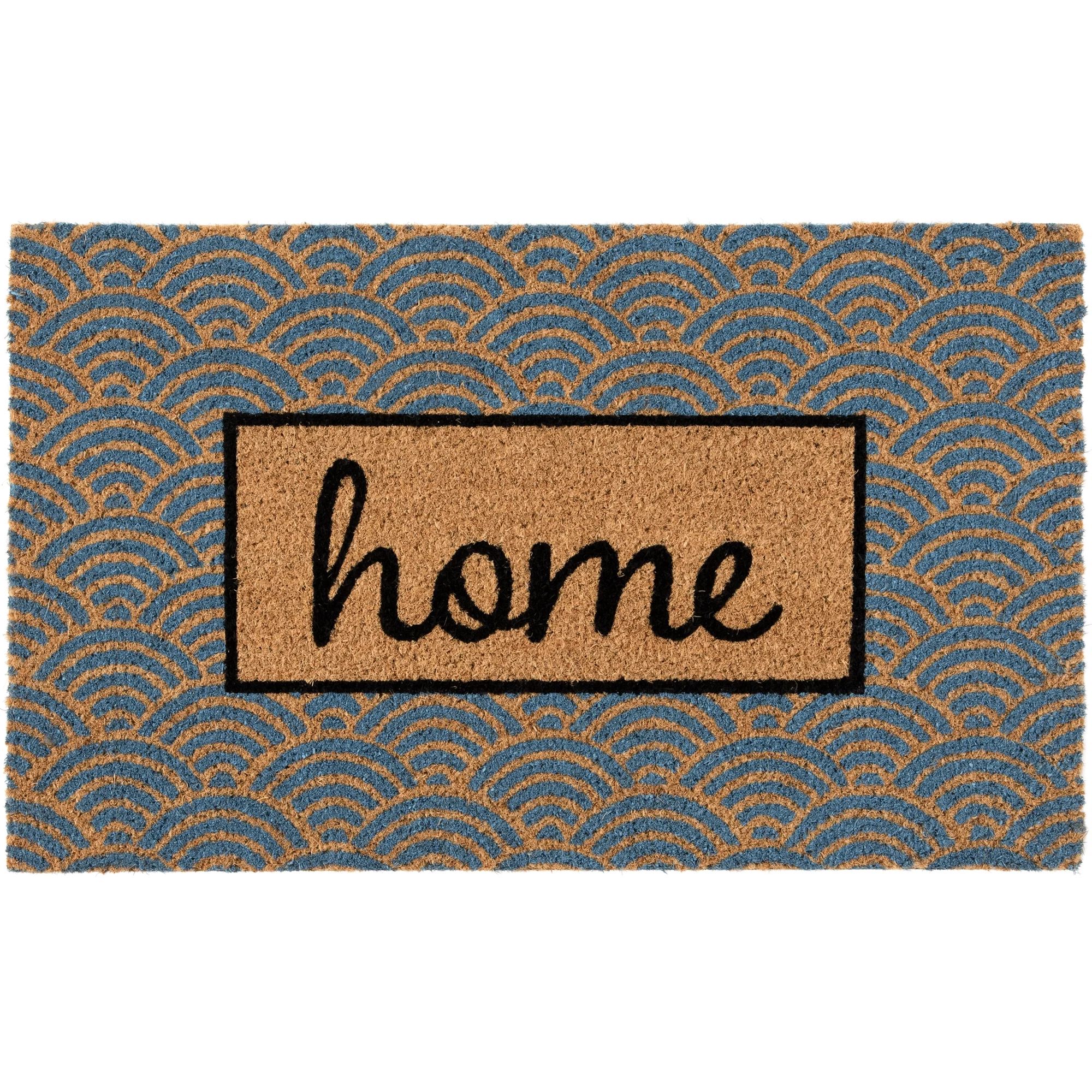 Home Décor Collection 18" x 30" Blue Home Doormat | Walmart (US)