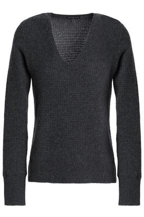Waffle-knit cashmere sweater | The Outnet US