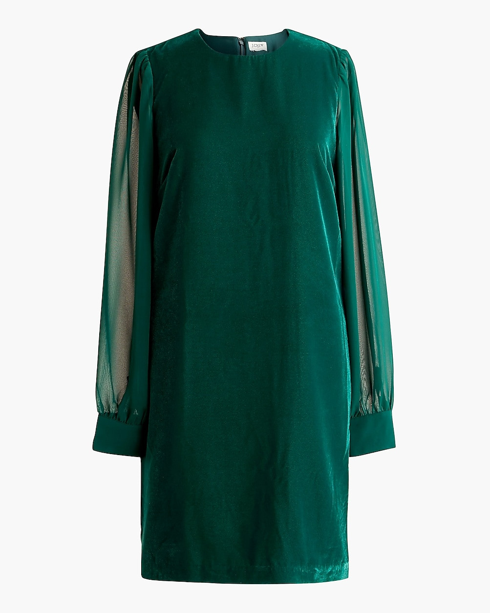 Velvet mini dress | J.Crew Factory