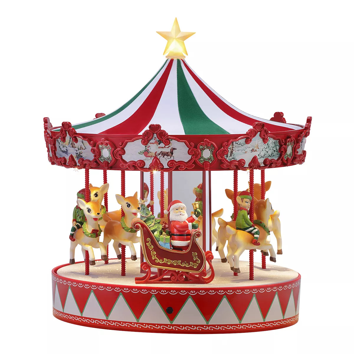 Mr Christmas Vintage Inspired Carousel Table Decor | Kohl's