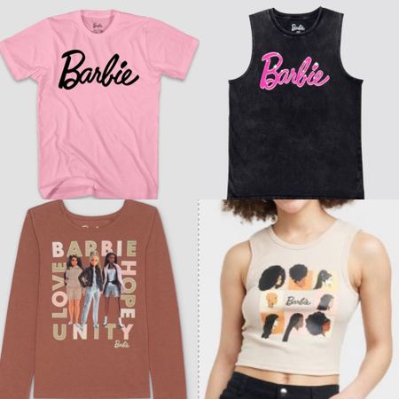 Barbie themed tshirts 💗 #barbie  

#LTKSeasonal #LTKFind #LTKsalealert