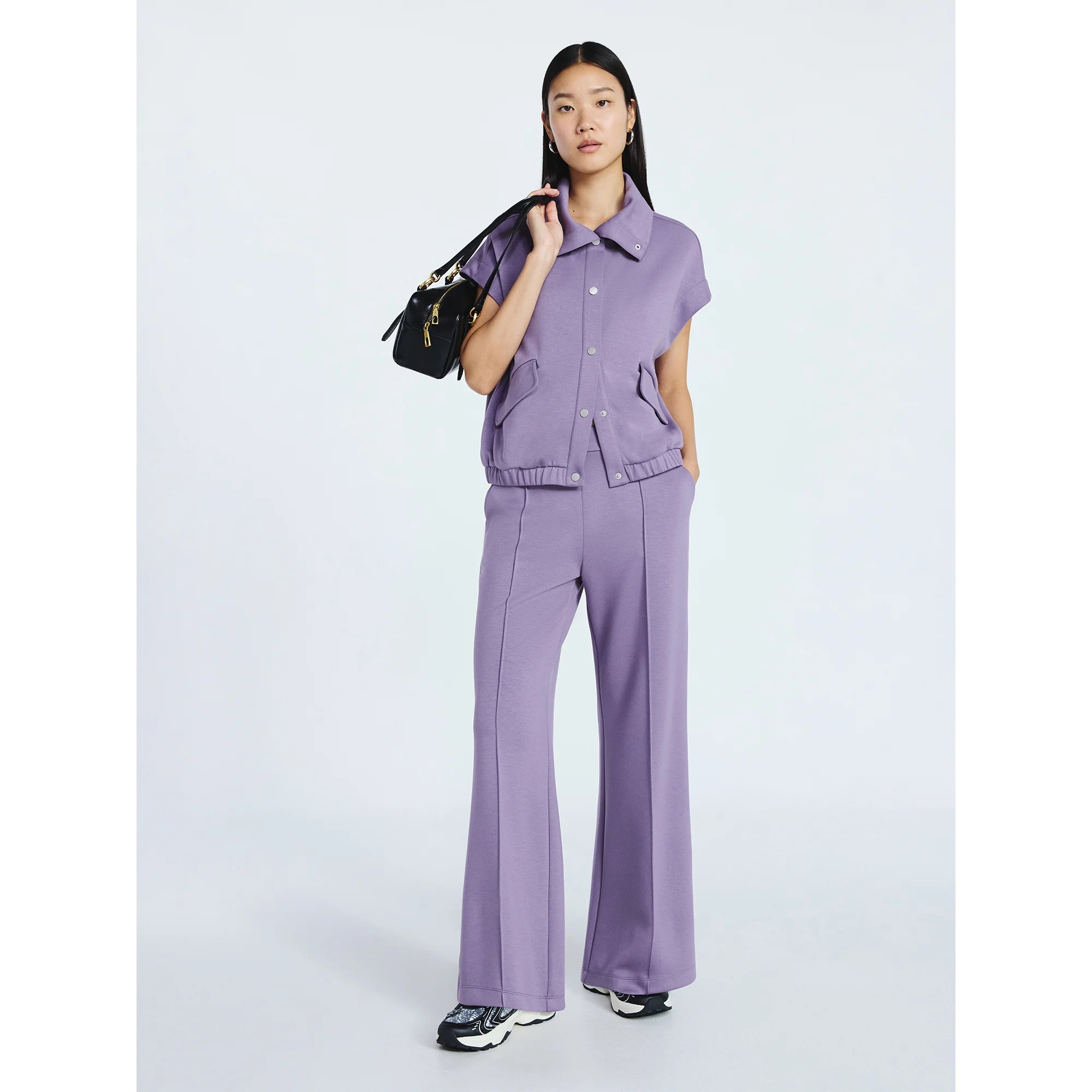 Scoop Women's and Women's Plus New Scubaknit Seamed Sweatpants, Regular and Short Lengths, Sizes ... | Walmart (US)