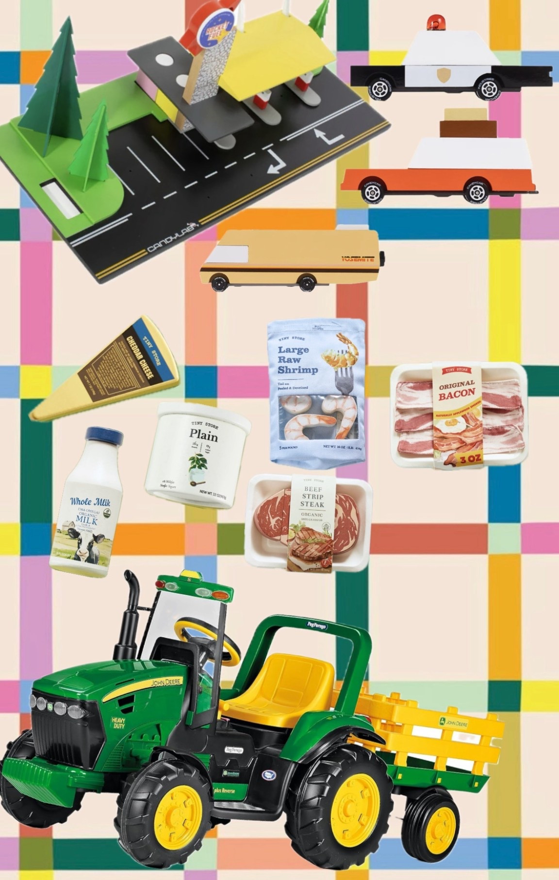 Second birthday finds! Wooden cars and gas station, battery tractor, organic play food!

#LTKKids #LTKSaleAlert #LTKFamily