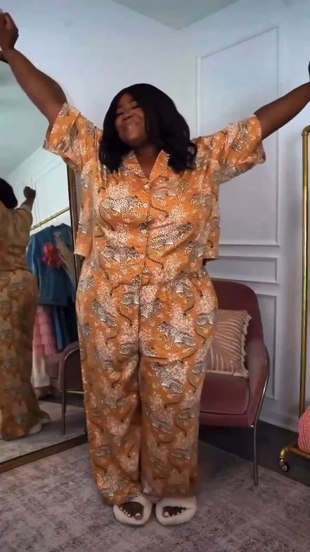Luxury Plus Size Pajamas and Robes - wearing 3X available up to a 6X

Plus Size Fashion, Vacation Outfit, Wedding Guest, spring pajamas, plus size pajamas, luxury pajama set

#LTKfindsunder50 #LTKfindsunder100 #LTKplussize