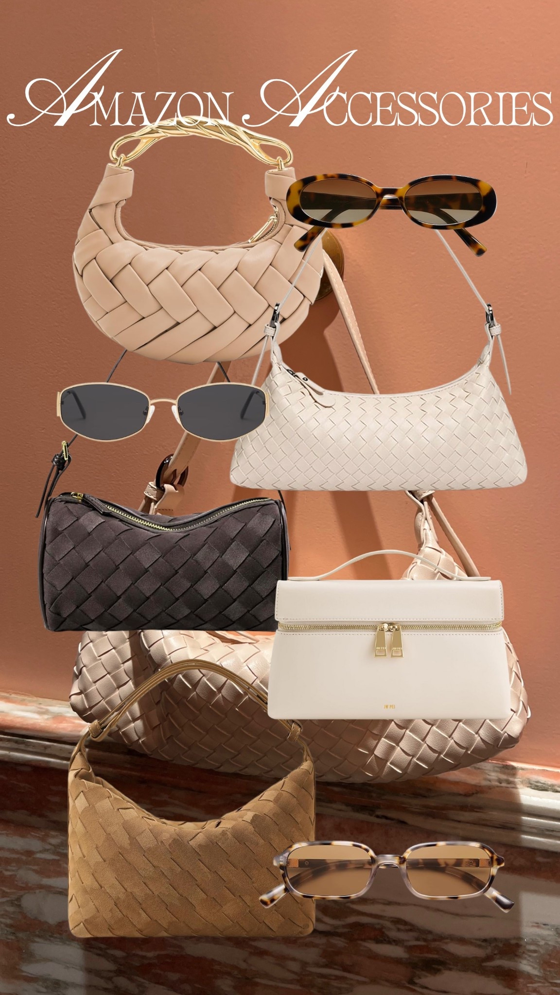 Amazon accessories - some of my most worn sunglasses and bags as well as a few cute others I found. Perfect for summer now or into fall. Staples in your closet! Most under $60 

#LTKFindsUnder100 #LTKSaleAlert #LTKItBag