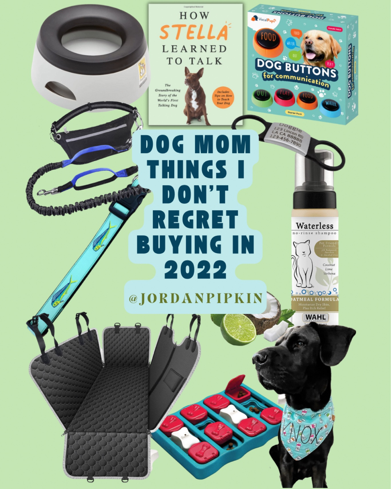 Dog mom
Hands free leash
Pet car seat cover
Personalized dog bandana
White claw dog bandana
Dog communication buttons
Talking dog buttons
Hunger4Words
Beach dog collar
Mahi accessories
Dog engagement puzzle
Dog slip on name tag
Pet ID tag
Dog treat puzzle
Dog dry shampoo
Pet leave in shampoo
No slobber tog bowl

#LTKfamily #LTKFind #LTKhome