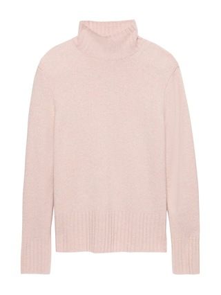 Stretch Cashmere Blend Turtleneck Sweater | Banana Republic US