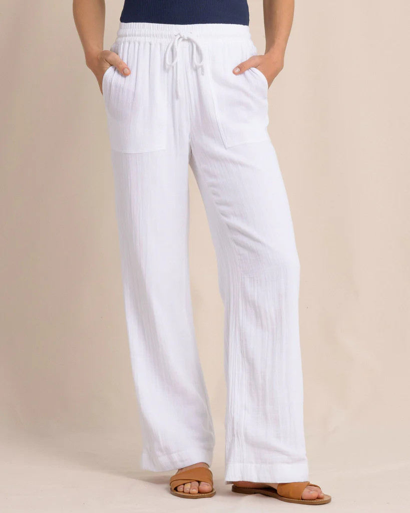 Laken Wide Leg Pant | Southern Tide